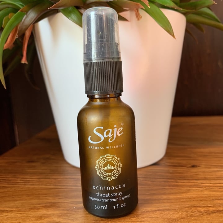review photo of Saje Natural Wellness Echinacea Throat Spray shared by @cheydeeshoo on 28 Apr 2020 - review
