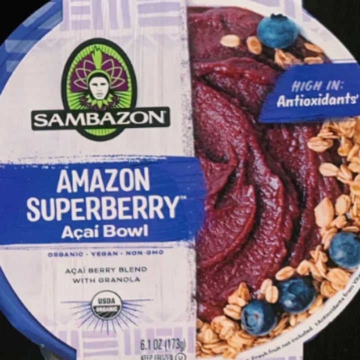 photo of Sambazon Amazon Superberry Açai Bowl shared by @ban on  19 Apr 2022 - review