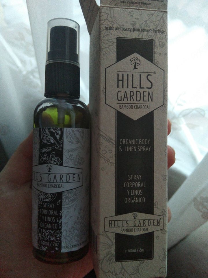 photo of Hills Garden Organic Body & Linen Spray Bamboo Charcoal shared by @ndmuse on  08 Dec 2019 - review