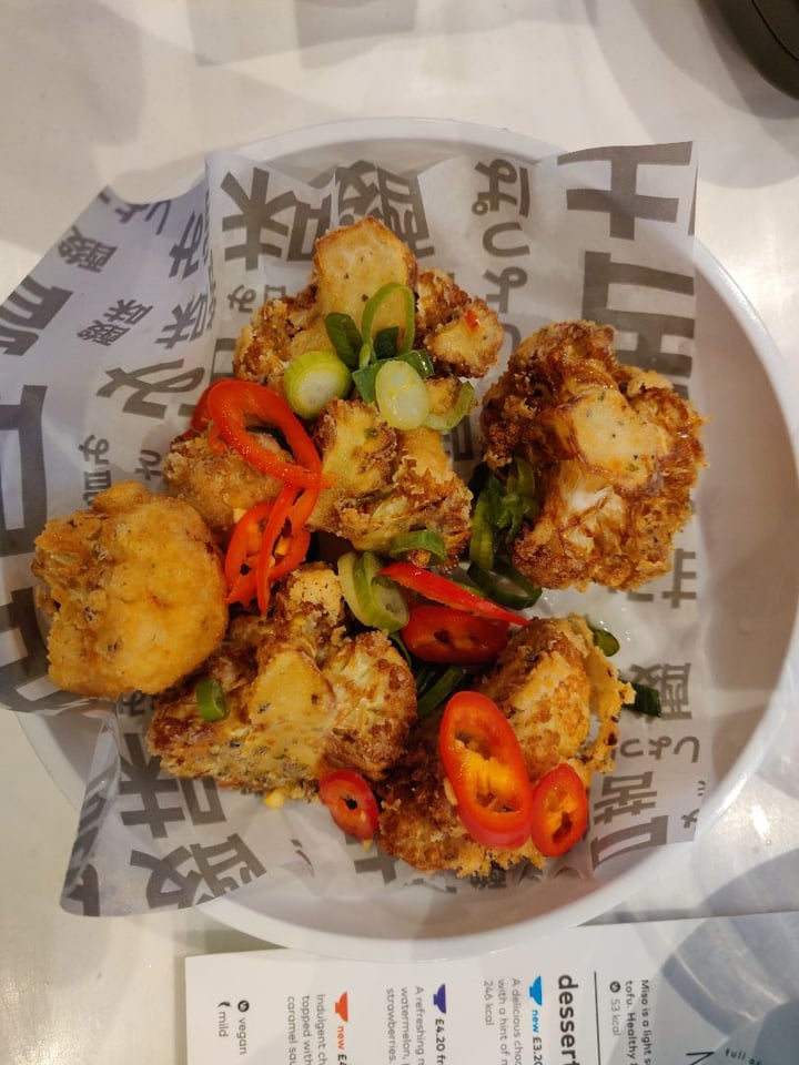 photo of Yo! Sushi - Glasgow Central Spicy pepper cauliflower shared by @moysky on  22 Dec 2019 - review