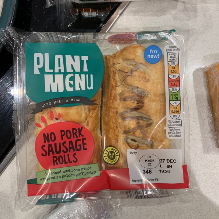 photo of ALDI No pork sausage rolls shared by @brookemarshall20 on  26 Dec 2020 - review