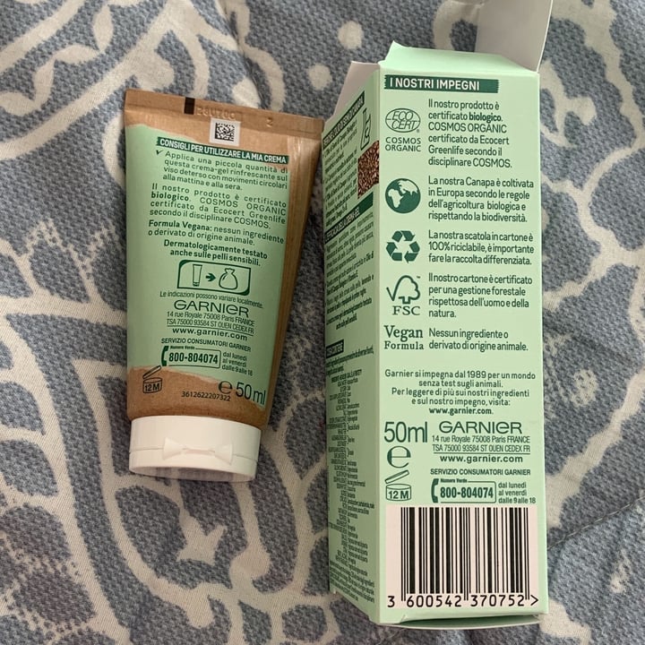 review photo of Garnier Crema Gel multi-riparatrice alla canapa shared by @marcolily on 22 Jan 2022 - review
