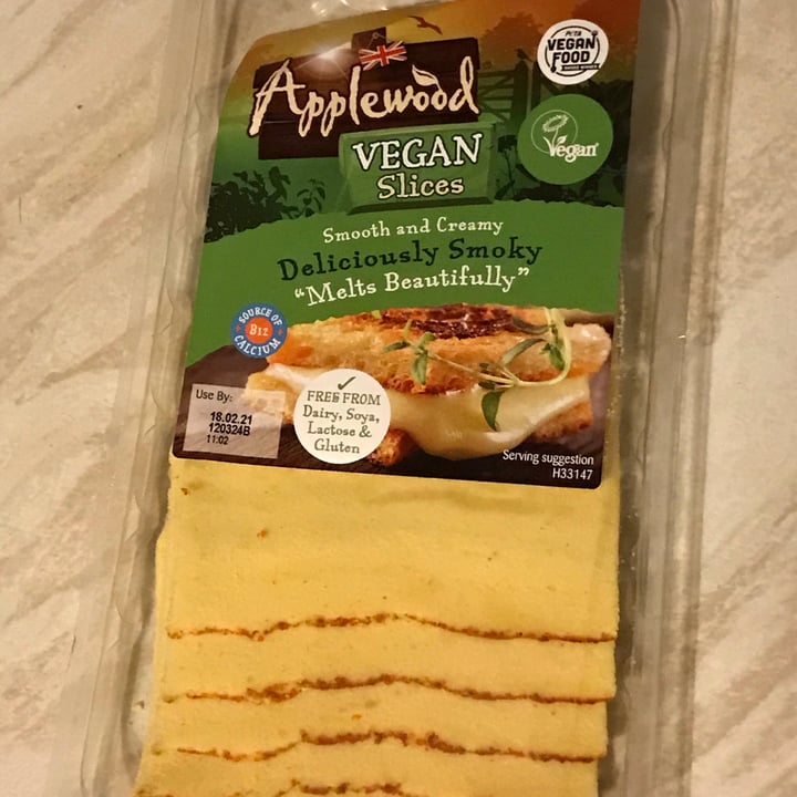 review photo of Applewood Applewood Vegan Smoky Cheese Alternative shared by @yourfavouriteginger on 13 Jan 2021 - review