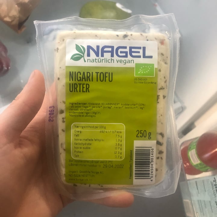 review photo of Nagel Nigari tofu Gemüse shared by @flaviazoe on 30 Mar 2022 - review