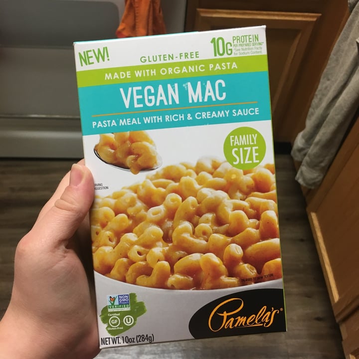 photo of Pamela’s Vegan Mac shared by @lisseatsplants on  31 Oct 2020 - review