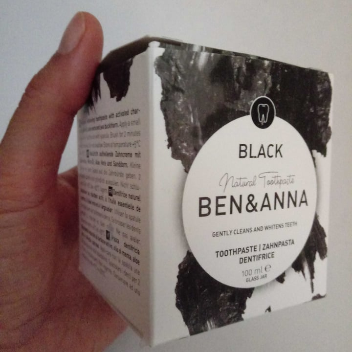 photo of Ben & Anna Black natural toothpaste shared by @lapao on  24 Jun 2021 - review