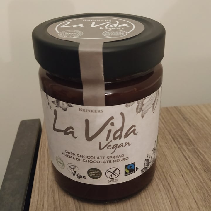 photo of La Vida Vegan Crema De Chocolate Negro shared by @ditovegan on  20 Nov 2021 - review