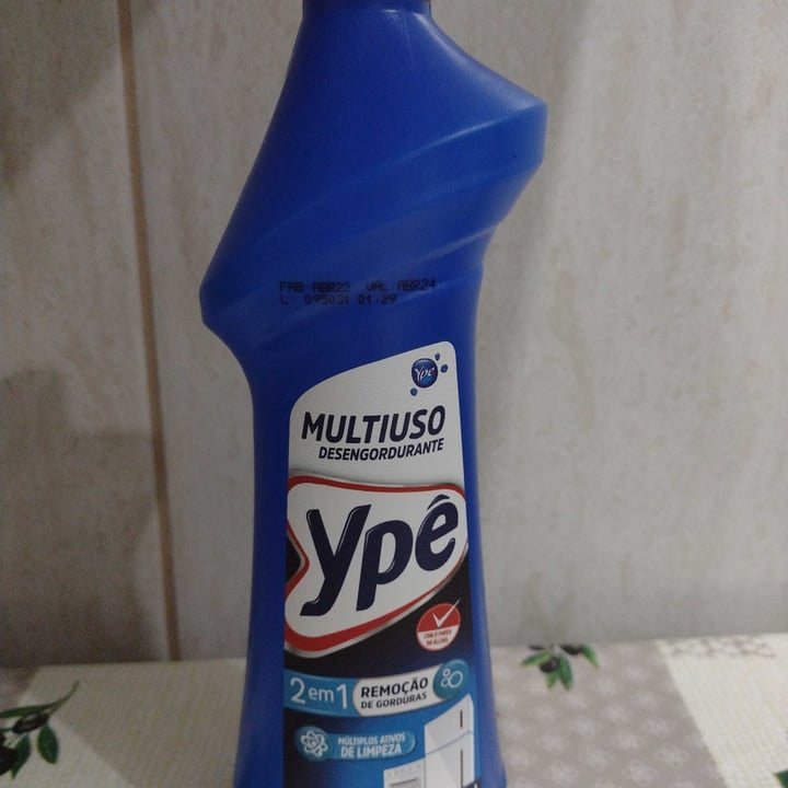 review photo of Ypê multiuso desengordurante shared by @cecilia67 on 27 May 2022 - review