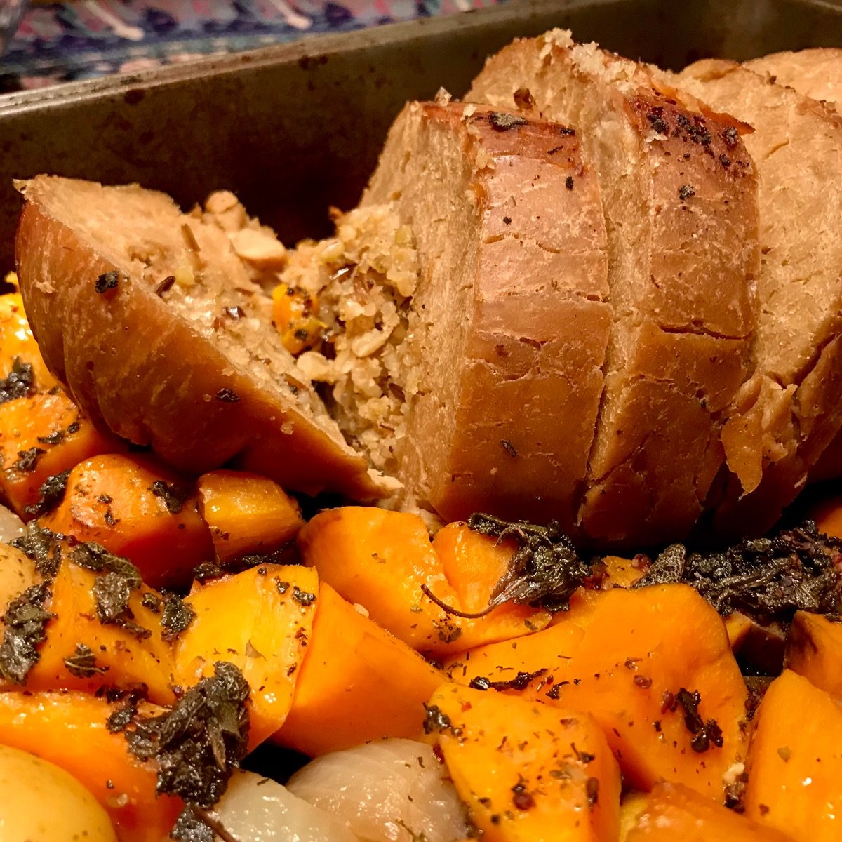Tofurky PlantBased Roast & Wild Rice Stuffing Reviews abillion