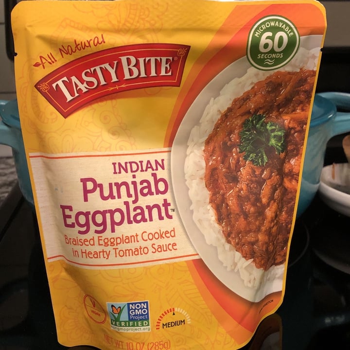 photo of Tasty Bite Indian Punjab Eggplant shared by @drjennpt on  31 Dec 2021 - review