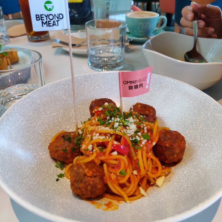 photo of Green Common Singapore Meatless Meatballs Arabiatta shared by @cel3ritas on  26 Mar 2021 - review