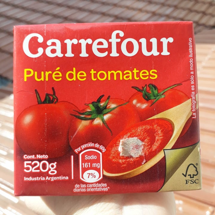 review photo of Carrefour Puré de Tomates shared by @c3cii on 22 Sep 2020 - review