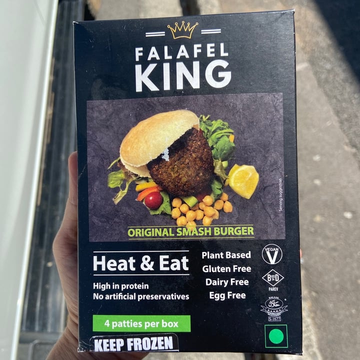 photo of Falafel King Original Smash Burger shared by @leighclare29 on  13 Jan 2021 - review