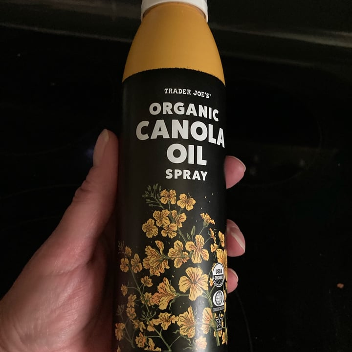 photo of Trader Joe's Organic Canola Oil Spray shared by @susancannon on  30 May 2022 - review