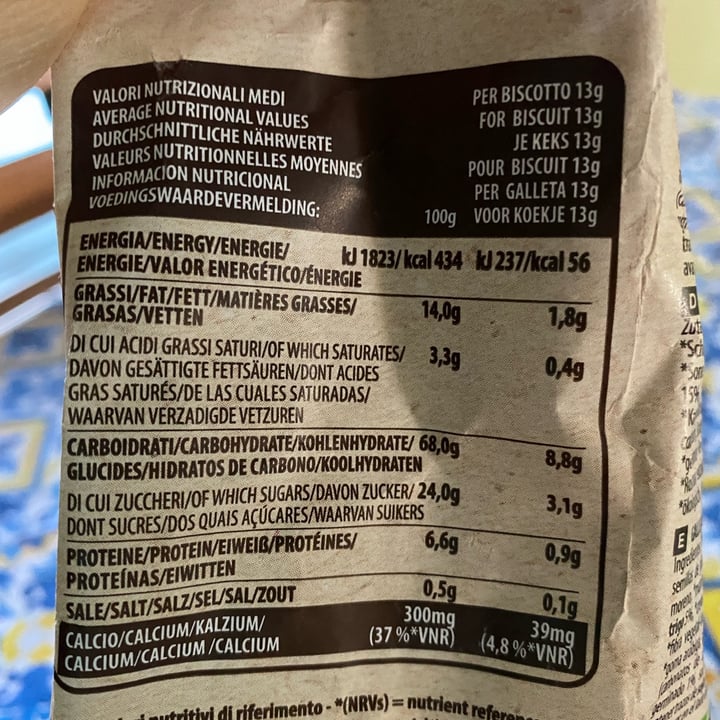 review photo of Probios vegan biscotti al cioccolato shared by @paulets on 02 Aug 2022 - review