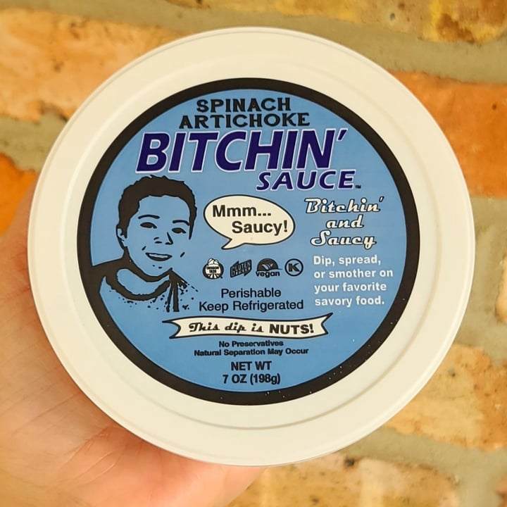 photo of Bitchin' Sauce Spinach Artichoke 'This dip is nuts!' shared by @agreene428 on  09 Mar 2022 - review