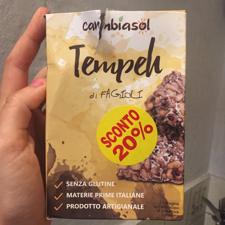 photo of Cambiasol Tempeh Di Fagioli shared by @celemarte on  23 Jun 2021 - review