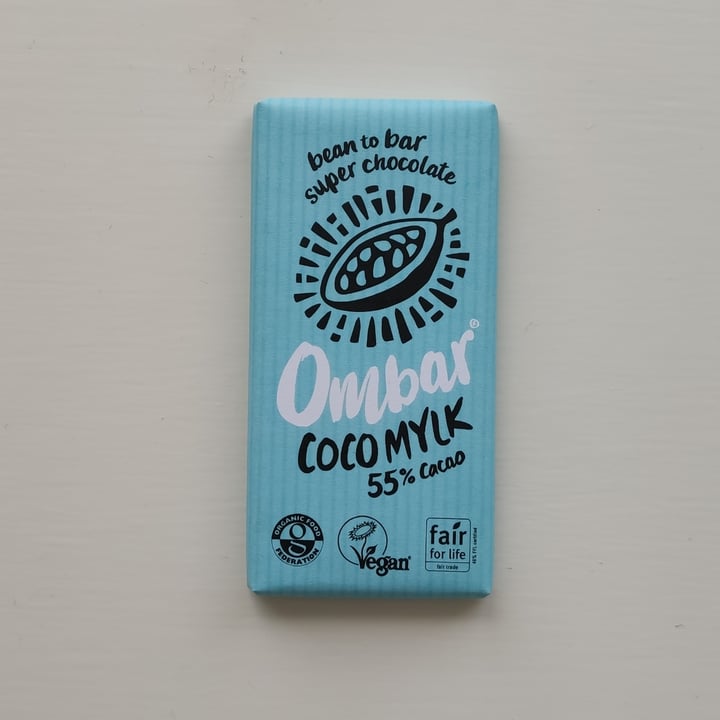 review photo of Ombar Coco Mylk 55% Cacao shared by @eneriagebod on 04 Apr 2022 - review
