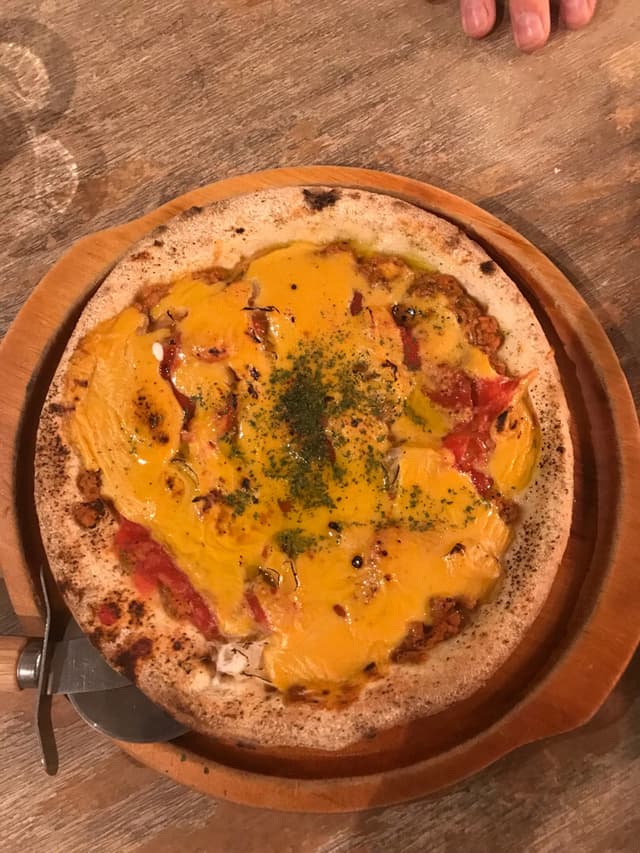 Photo of the dish “Bolognese pizza”