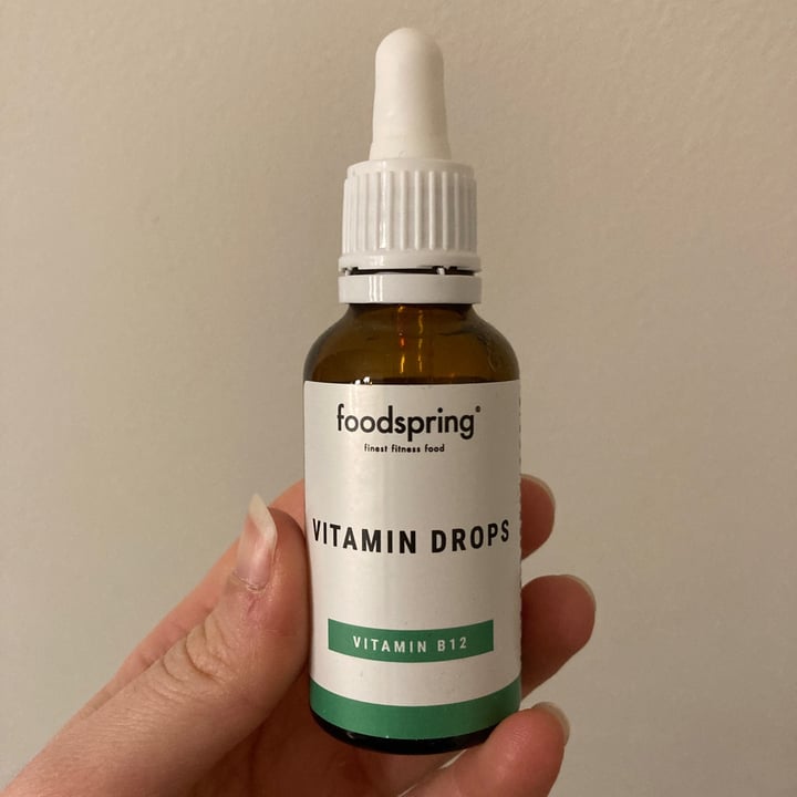 photo of Foodspring Vitamin Drops shared by @marghegio13 on  23 Mar 2022 - review