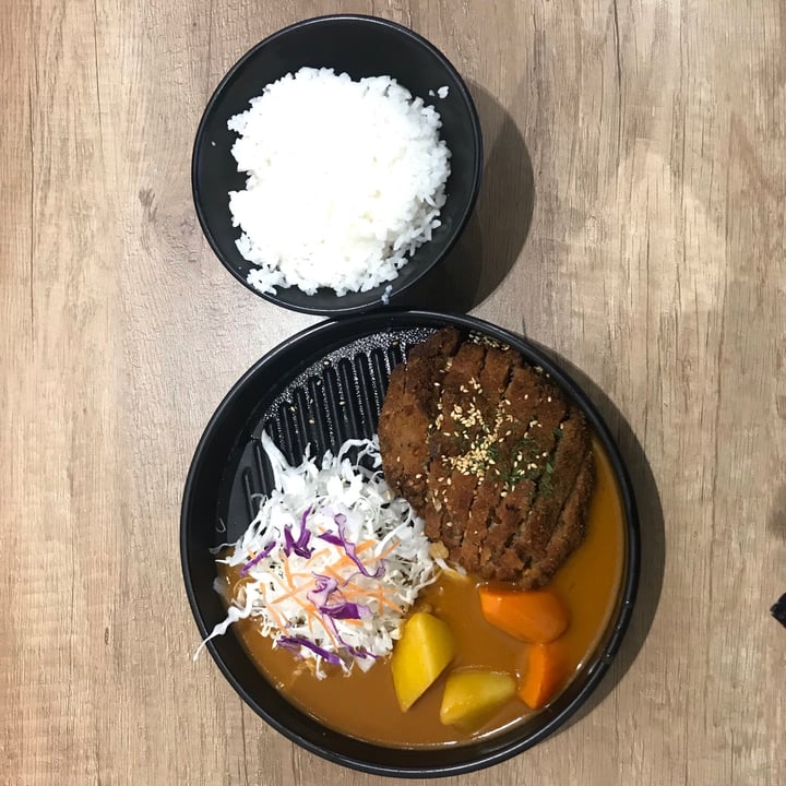 photo of Saute-San Handmade Vegan Katsu Curry shared by @veggieoty on  21 Dec 2020 - review