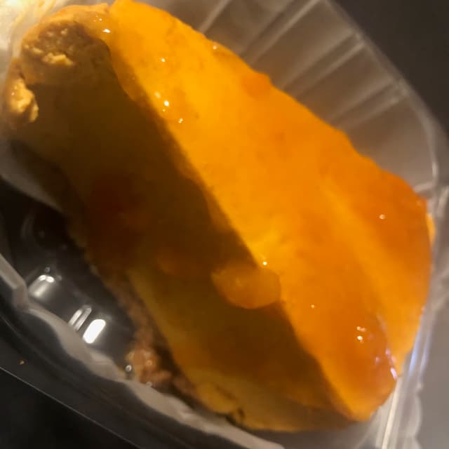 Foto do prato “Vegan Pumpkin Cheesecake”