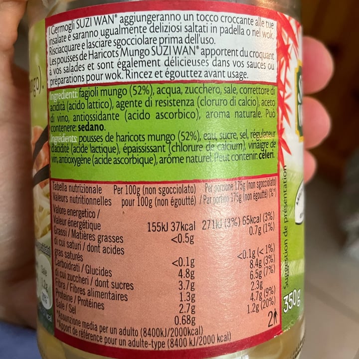 review photo of Suzi Wan Germogli di fagioli mungo shared by @rossanagolia on 12 Jun 2022 - review