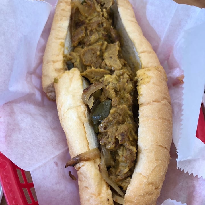 review photo of Trilly Cheesesteaks Vegan Philly shared by @kristinjeter on 29 Apr 2020 - review