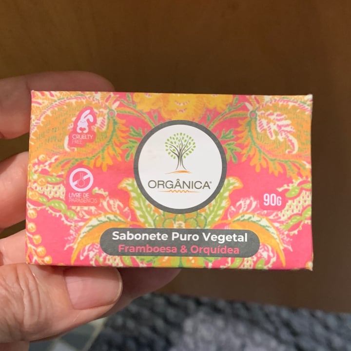 photo of Organica Sabonete Puro Vegetal Framboesa e Orquidea shared by @olavopn on  06 Aug 2021 - review