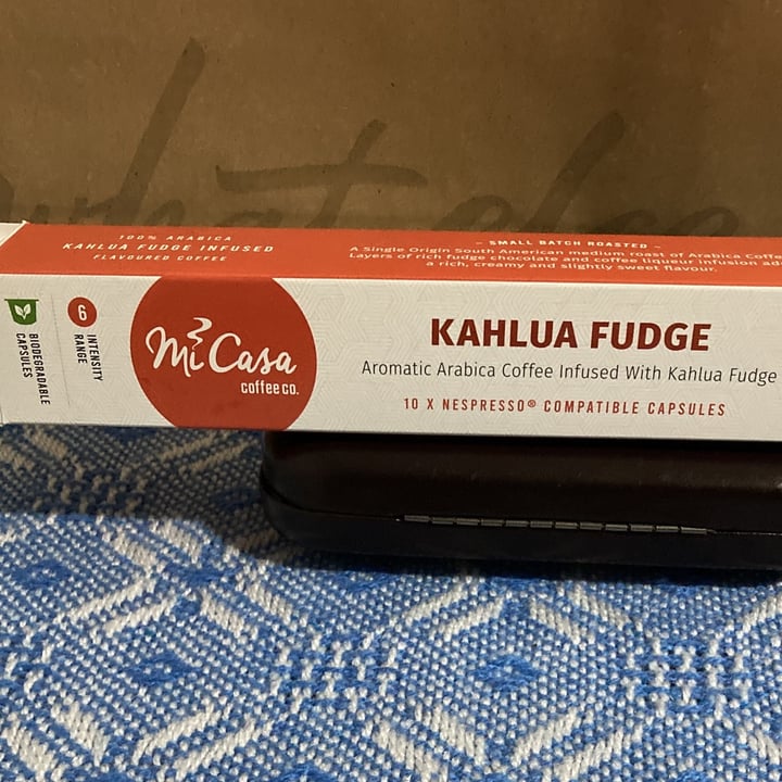 photo of Mi Casa Coffee Co Kahlua fudge shared by @pushpavegan on  05 Aug 2022 - review