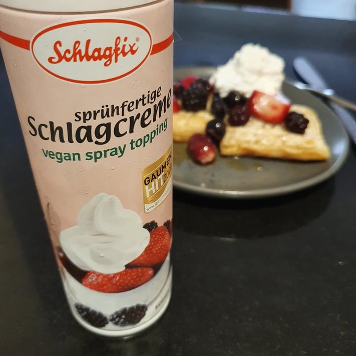 photo of Schlagfix Sprühfertige Schlagcreme shared by @skinticket08 on  16 Feb 2022 - review