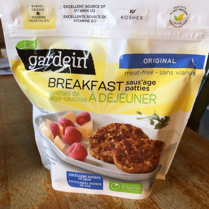 photo of Gardein Breakfast Saus’age Patties Original shared by @poppyseeds on  09 Jan 2021 - review