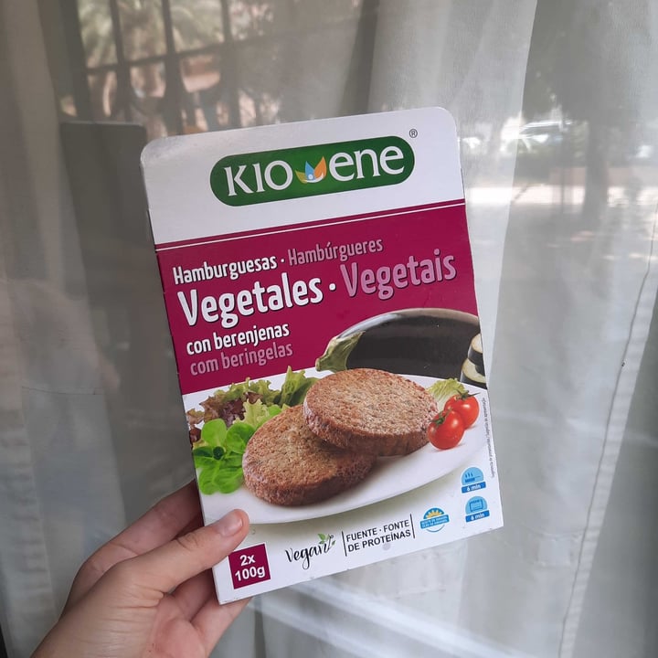 photo of Kioene Hamburguesas Vegetales Con Berenjenas shared by @noemissioni on  27 Oct 2022 - review