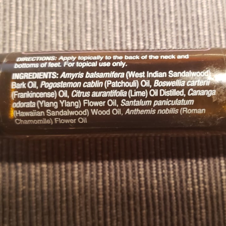 photo of dōTERRA Intune Focus Blend roll-on shared by @doeshmoe1313 on  01 Jun 2022 - review