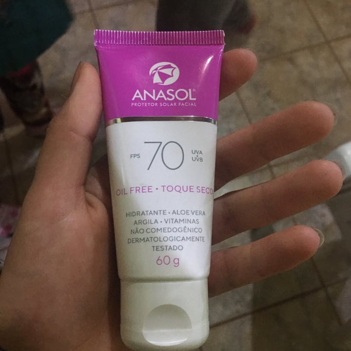 photo of Anasol Protetor Solar Facial shared by @anaterra on  19 Jul 2021 - review