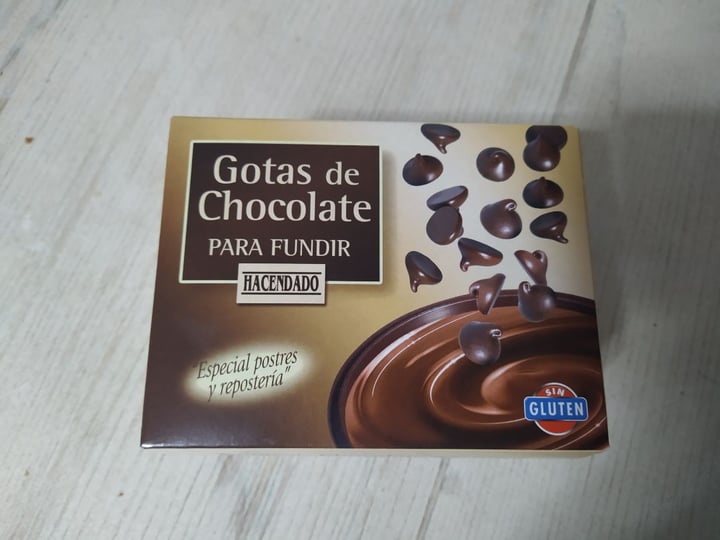 photo of Hacendado Gotas de Chocolate shared by @vegancandyland on  19 Jan 2020 - review