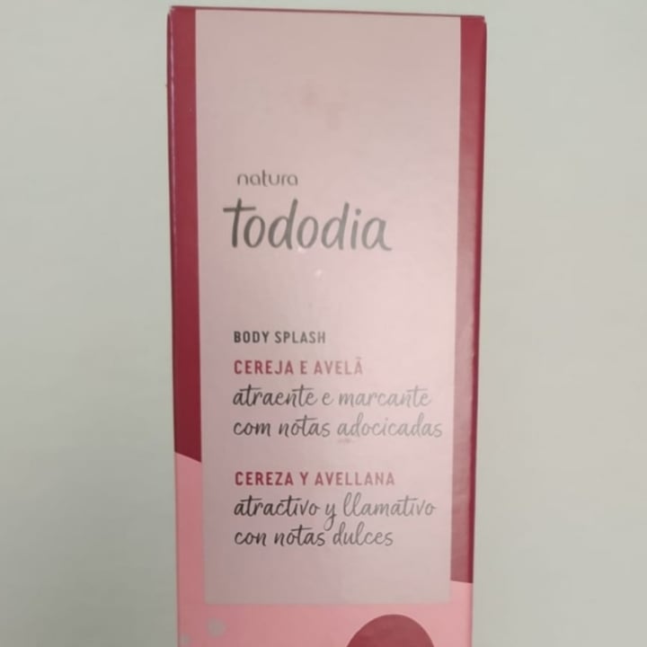 photo of Natura Tododia Cereja e Avelã Body Splash Desodorante Colônia shared by @caiqueoliveira on  17 Apr 2022 - review