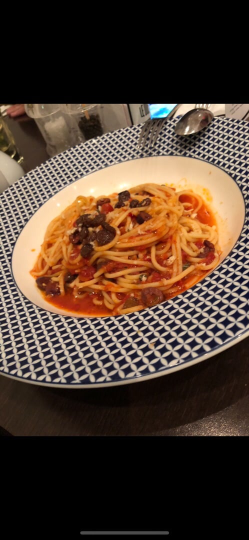 review photo of Carluccio's - Covent Garden Vegan Puttanesca shared by @jonny2690 on 08 Sep 2019 - review