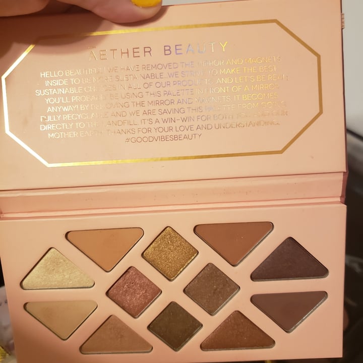 photo of Aether Beauty Summer solstice palette shared by @morningcoffee on  03 Jun 2021 - review