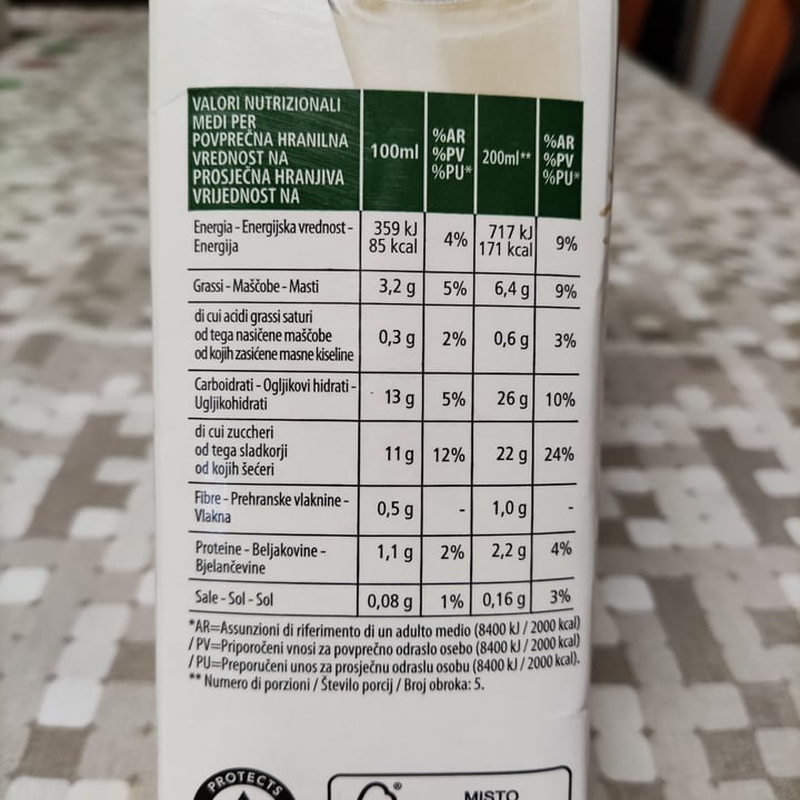 review photo of Fior di Natura Bevanda Alle Mandorle shared by @obywan on 30 Mar 2022 - review
