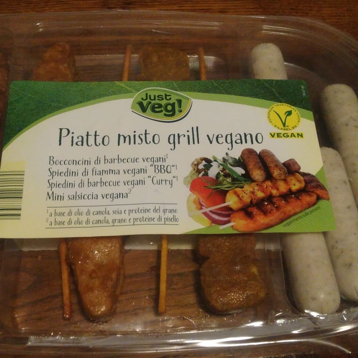 photo of Just Veg! (ALDI Italy) Piatto Misto Grill Vegan shared by @simonav21 on  14 Jul 2021 - review