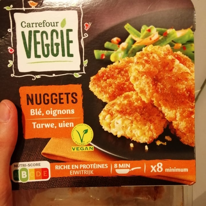 photo of Carrefour  Nuggets blé oignon shared by @tiiina on  15 Mar 2022 - review