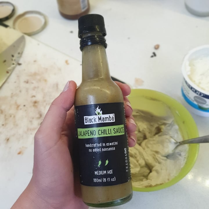 photo of Black mamba chilli Black Mamba Jalapeno Sauce shared by @candybouffe on  12 Oct 2020 - review