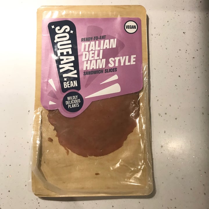 photo of Squeaky Bean Squeaky Bean Italian Deli Ham Slices shared by @coolveganbits on  31 Jan 2021 - review