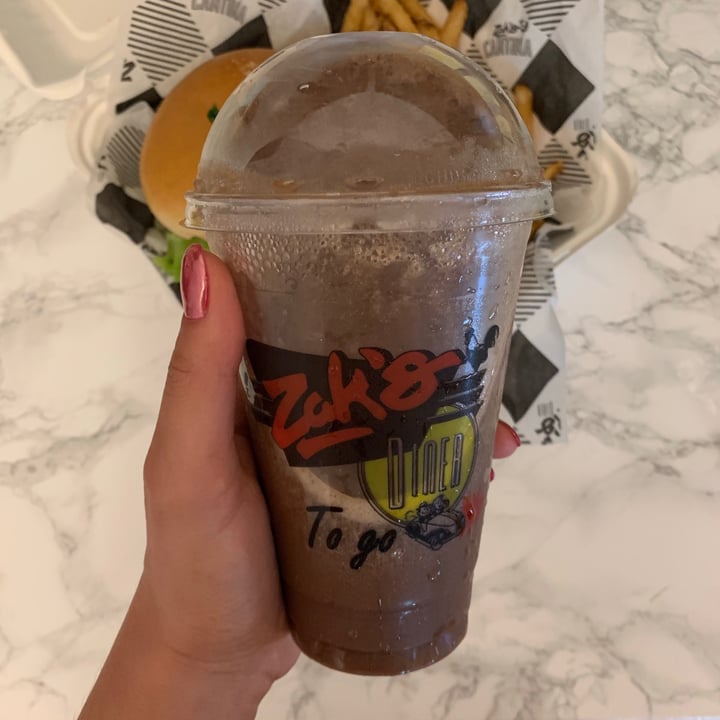 photo of Zak's Diner Vegan Shake shared by @xtinababs on  03 Aug 2020 - review