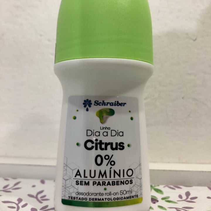 photo of schraiber Desodorante Roll-on Citrus shared by @linatt on  19 Jun 2022 - review