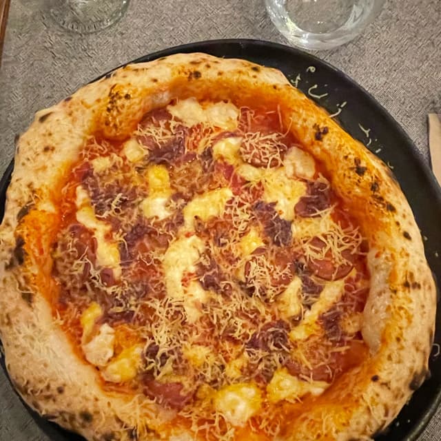 Photo of the dish “pizza diavola”