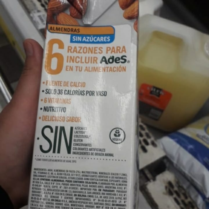 review photo of Ades Leche de Almendras sin azucar shared by @budin2711 on 13 Aug 2021 - review