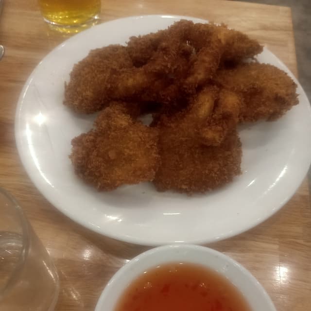 Foto del piatto “Fried oyster mushrooms”