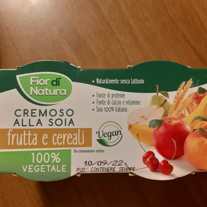 photo of Fior di Natura Cremoso alla Soia Frutta e Cereali shared by @matildep on  18 Sep 2022 - review